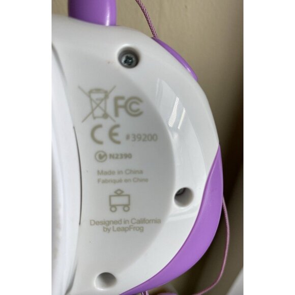 LeapFrog Leapster Explorer Learning Game Console System Purple HandHeld Tested - Picture 9 of 16